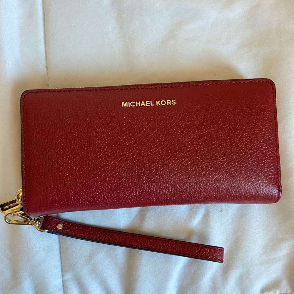 Michael Kors Burgundy Wallet